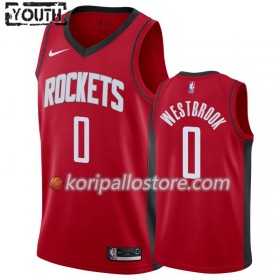 Houston Rockets Russell Westbrook 0 Nike 2019-2020 Icon Edition Lasten Pelipaidat Swingman